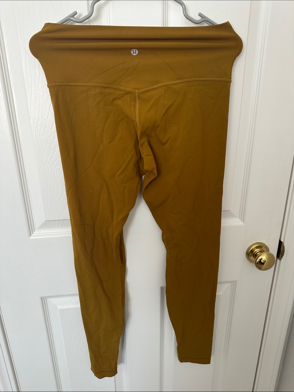 lululemon athletica mustard brown Leggings